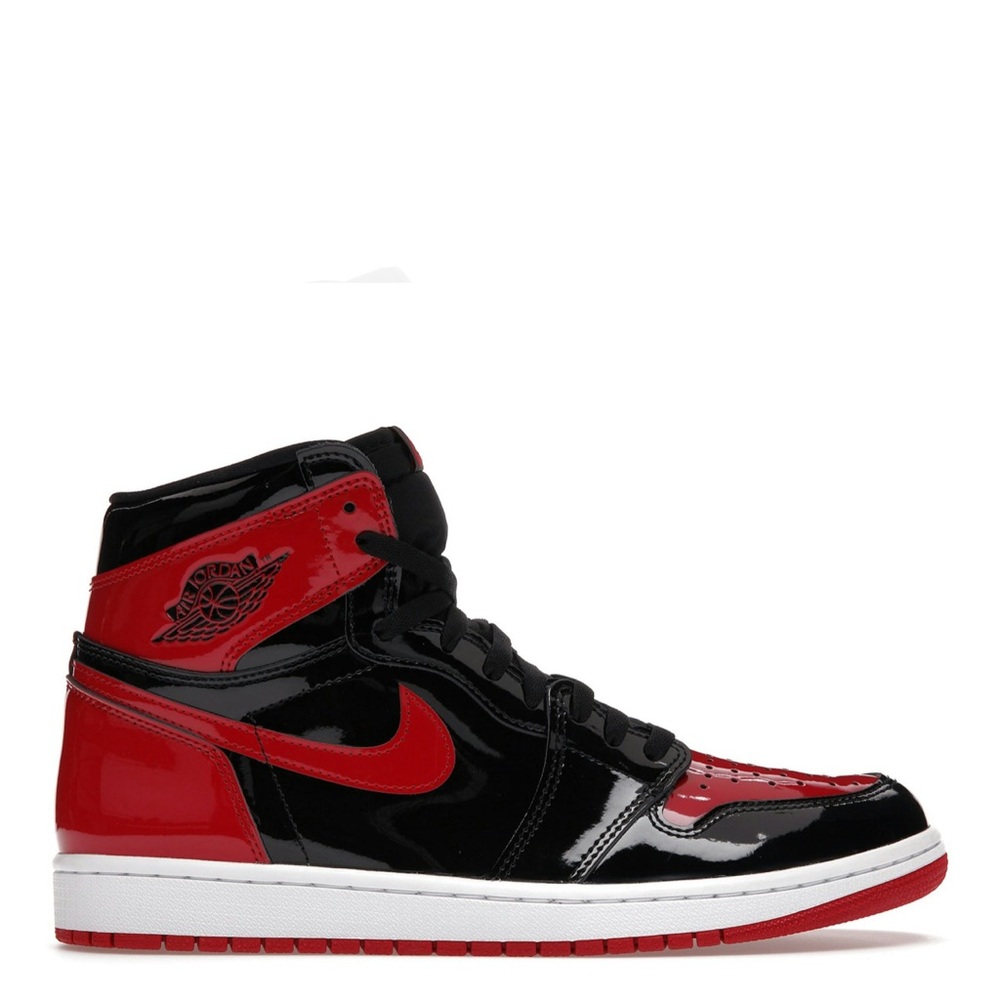 NWT Nike Air Jordan 1 Retro High OG Size 11 Black/ Red Mirror